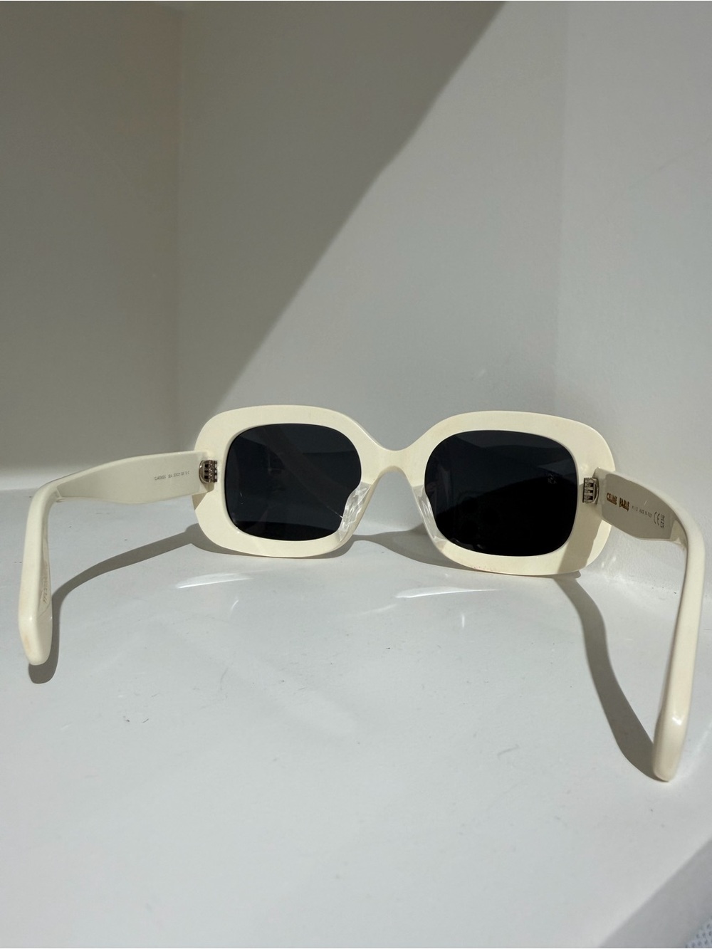 Celine Triomphe Sunglasses in Ivory - Picture 4 of 5